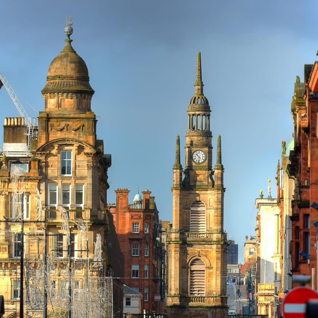 Modern And Refurbished Flat In Merchant City Glasgow Zewnętrze zdjęcie