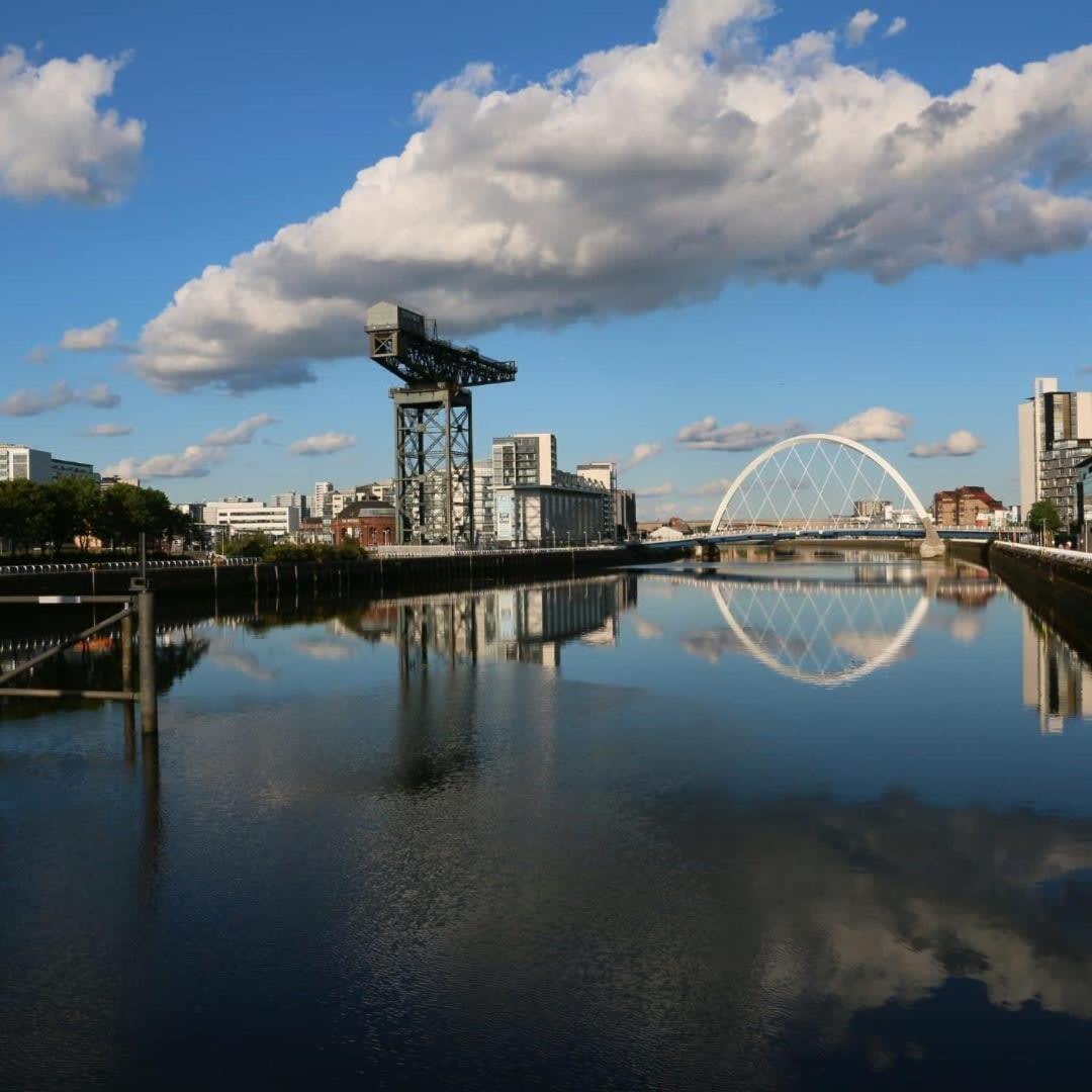 Modern And Refurbished Flat In Merchant City Glasgow Zewnętrze zdjęcie