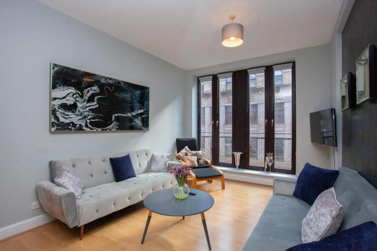 Modern And Refurbished Flat In Merchant City Glasgow Zewnętrze zdjęcie